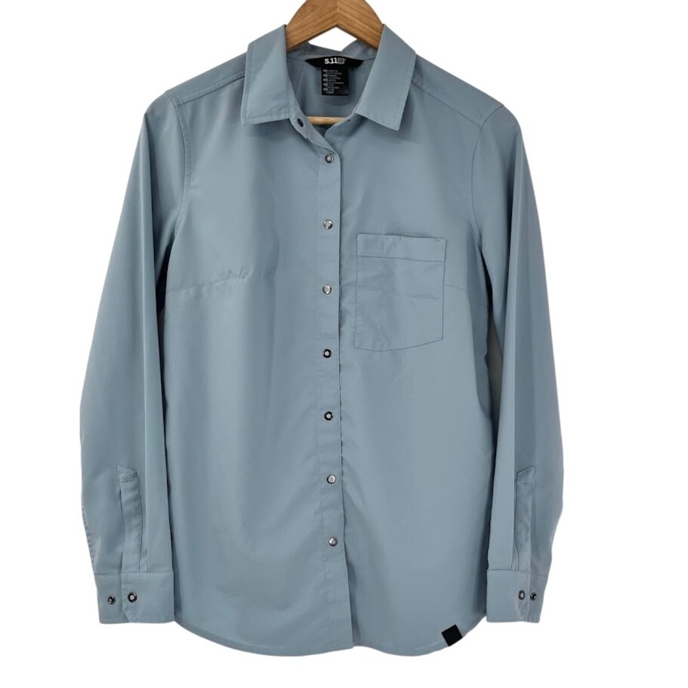 5.11 Tactical Shirt Women's Medium Liberty Flex Button Up‎ Outdoor Workwear